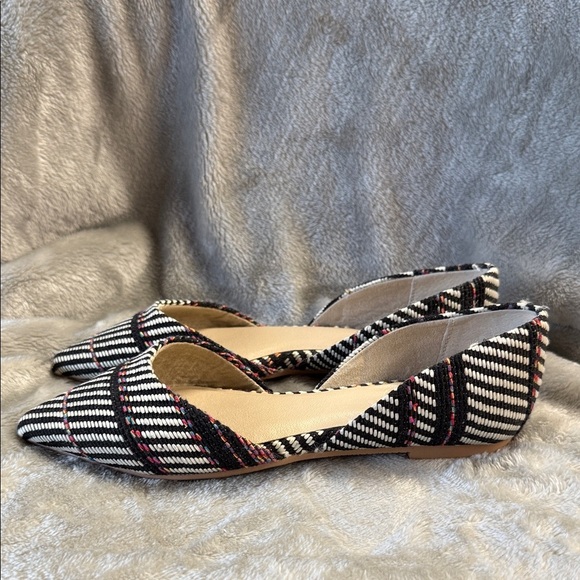 Seychelles Anthropologie Black and White Plaid Flats - Picture 7 of 9